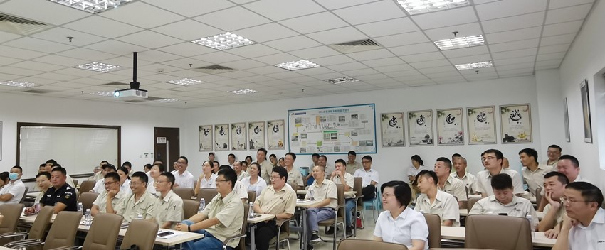 "绿色环保 健康上海”培训走进必赢新材(图3)